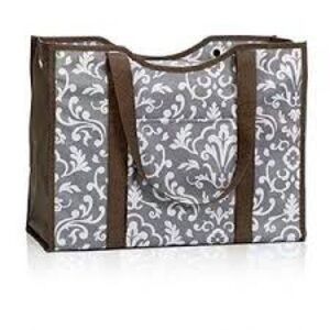 Thirty-One All Day Organizing Tote- Gray Parisian Pop